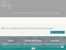 Tablet Screenshot of hotelglobus.it